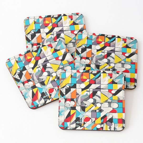 Item preview,  Marvelous Bauhaus Pattern  designed and sold by DigiDreamyArt.