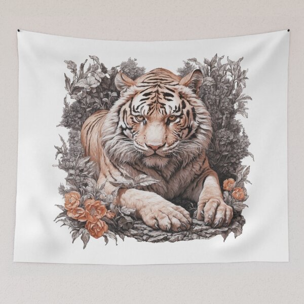 Item preview, Orange Siberian Tiger designed and sold by Bananobanini.