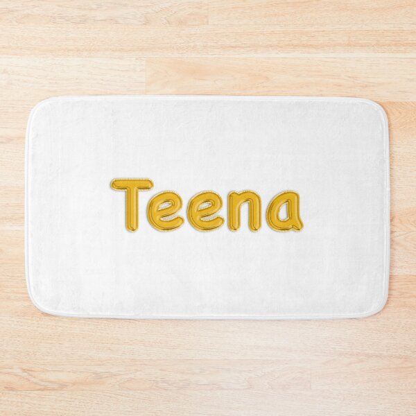 Item preview, Golden Balloon Teena Name Label  designed and sold by NormadWorld.