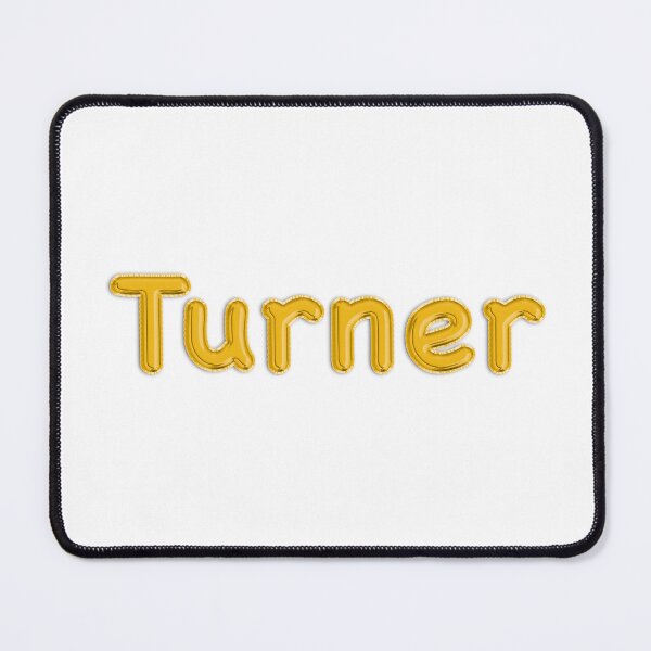 Item preview, Golden Balloon Turner Name Label designed and sold by NormadWorld.