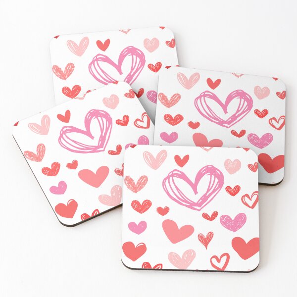 Item preview, Mini Pink And Red Hearts designed and sold by AnulaArt.