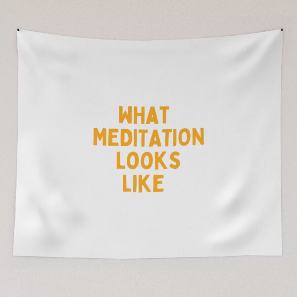 Item preview, what meditation looks like designed and sold by skuke ly.