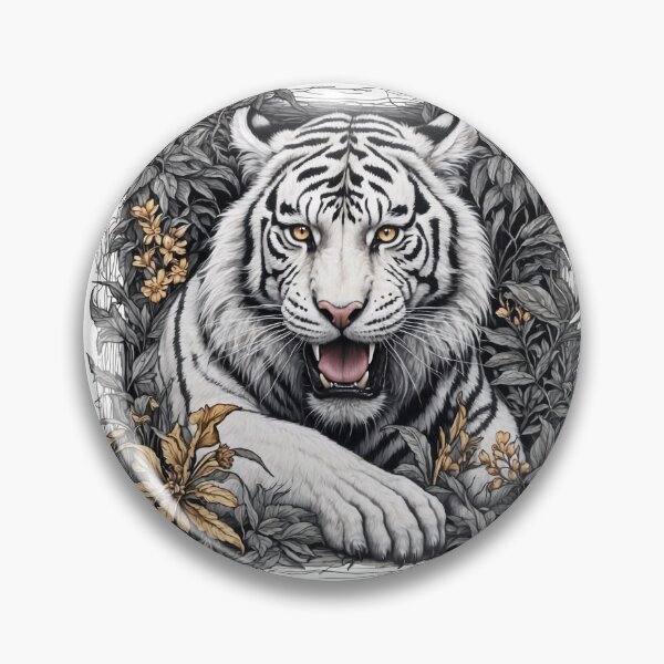 Item preview, White Siberian Tiger designed and sold by Bananobanini.