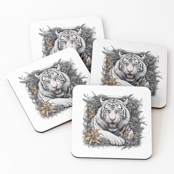Item preview, White Siberian Tiger designed and sold by Bananobanini.