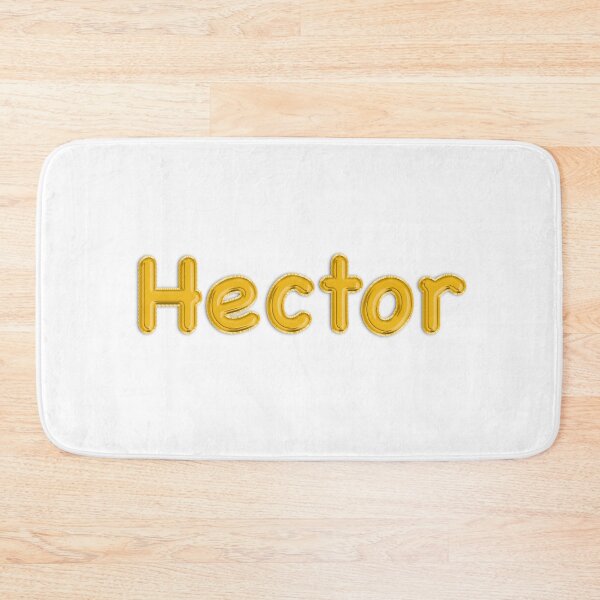 Item preview, Golden Balloon Hector Name Label  designed and sold by NormadWorld.