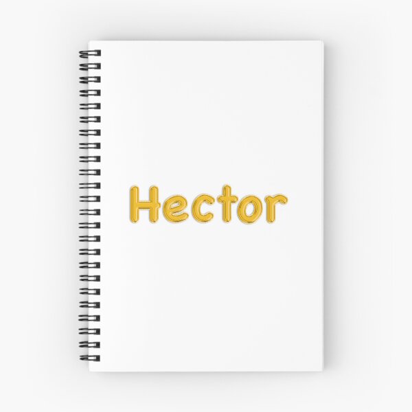Item preview, Golden Balloon Hector Name Label  designed and sold by NormadWorld.