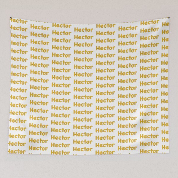 Item preview, Golden Balloon Hector Name Label  designed and sold by NormadWorld.