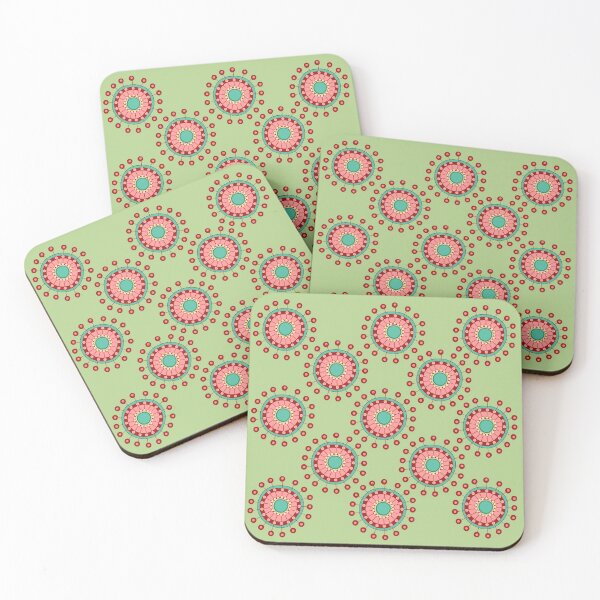 Item preview, Retro pattern No.64 -  weird atomic blooms designed and sold by TalkingHerds.