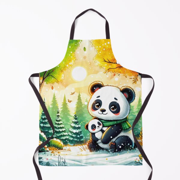 Item preview, Cute Panda Art | Winter Cubby Baby designed and sold by TrueArtVibes.