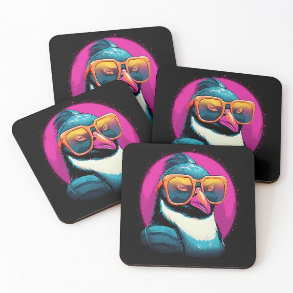 Item preview, Penguin with sunglasses designed and sold by DerSenat.