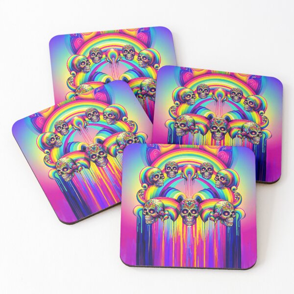 Item preview, Rainbow Skulls Drip designed and sold by Michael Bastianelli.