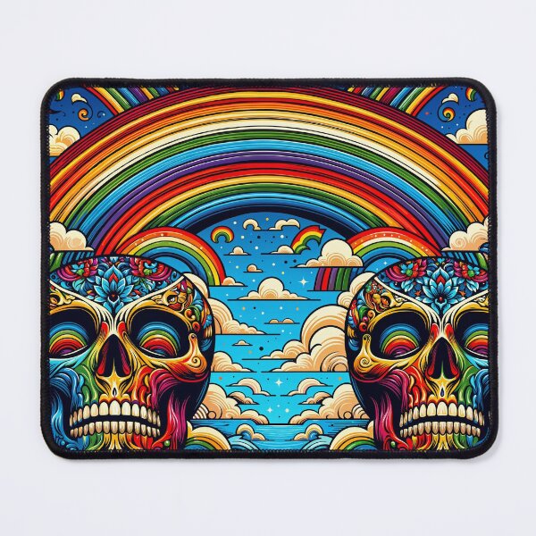 Item preview, Rainbow Skulls Sky designed and sold by Michael Bastianelli.