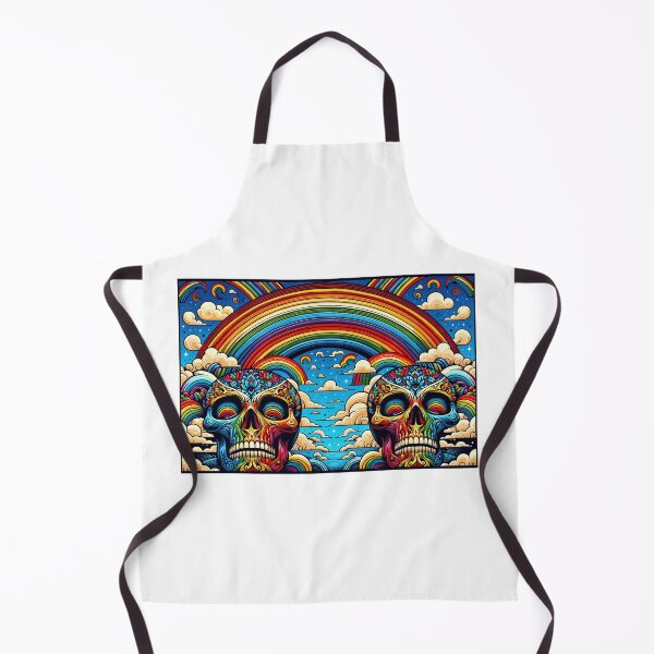 Item preview, Rainbow Skulls Sky designed and sold by Michael Bastianelli.