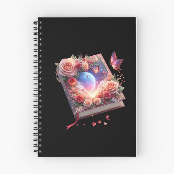 Item preview, Open Book With Flowers designed and sold by GlunmanStore.