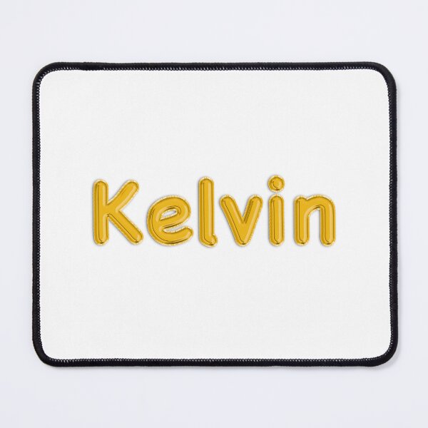 Item preview, Golden Balloon Kelvin Name Label designed and sold by NormadWorld.