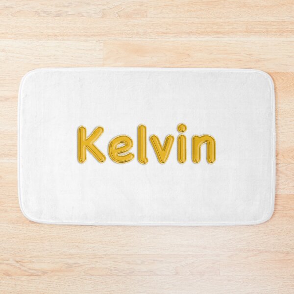 Item preview, Golden Balloon Kelvin Name Label designed and sold by NormadWorld.