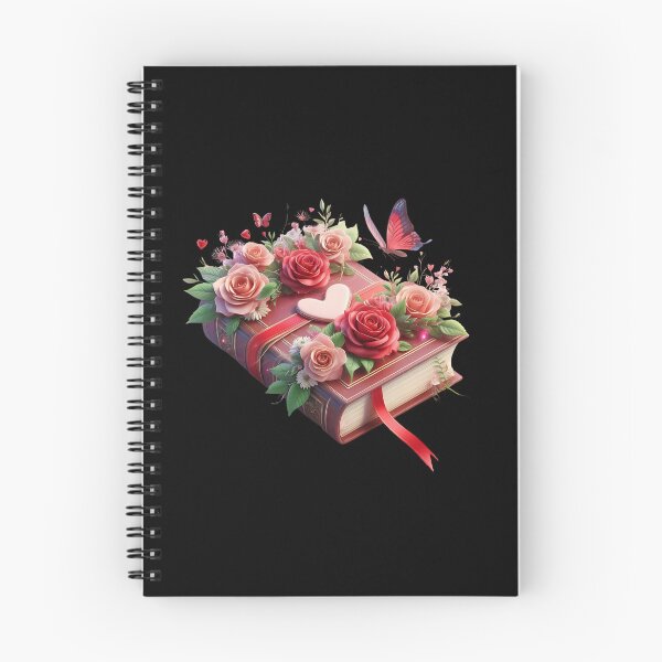 Item preview, Open Book With Flowers designed and sold by GlunmanStore.