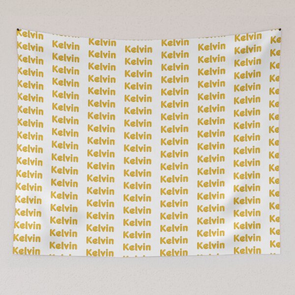 Item preview, Golden Balloon Kelvin Name Label designed and sold by NormadWorld.