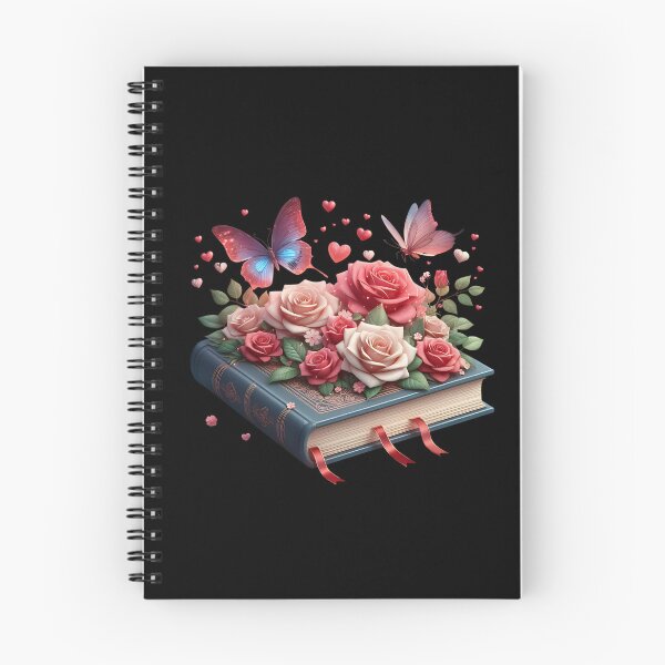 Item preview, Open Book With Flowers designed and sold by GlunmanStore.