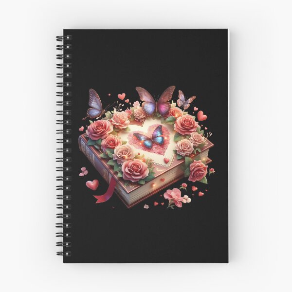 Item preview, Open Book With Flowers designed and sold by GlunmanStore.
