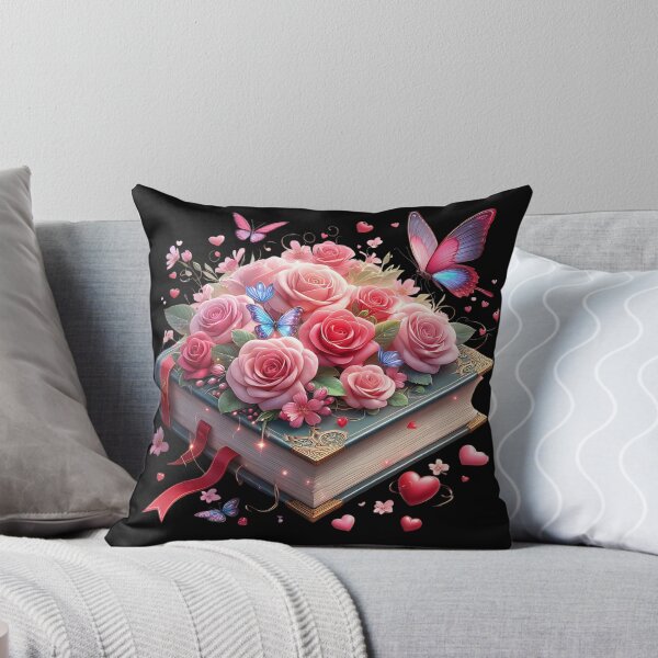 Item preview, Open Book With Flowers designed and sold by GlunmanStore.
