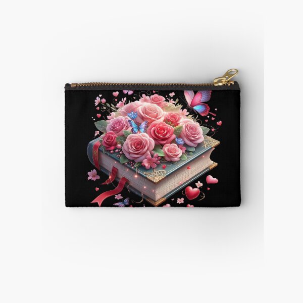 Item preview, Open Book With Flowers designed and sold by GlunmanStore.