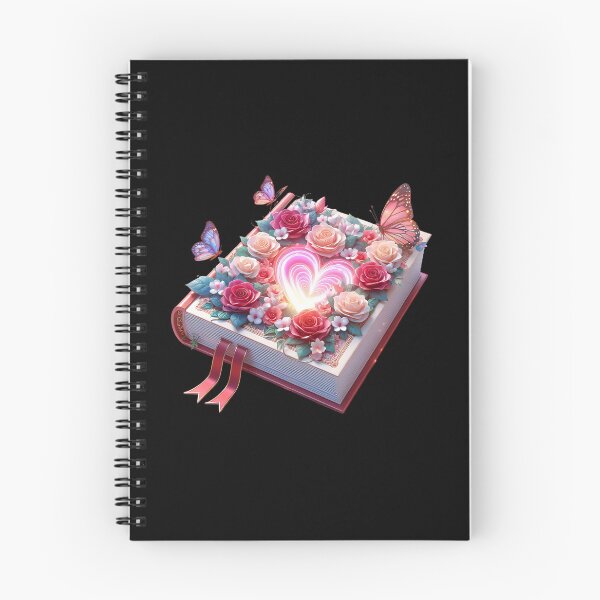 Item preview, Open Book With Flowers designed and sold by GlunmanStore.
