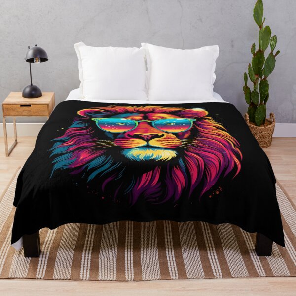 Item preview, Lion with sunglasses designed and sold by DerSenat.