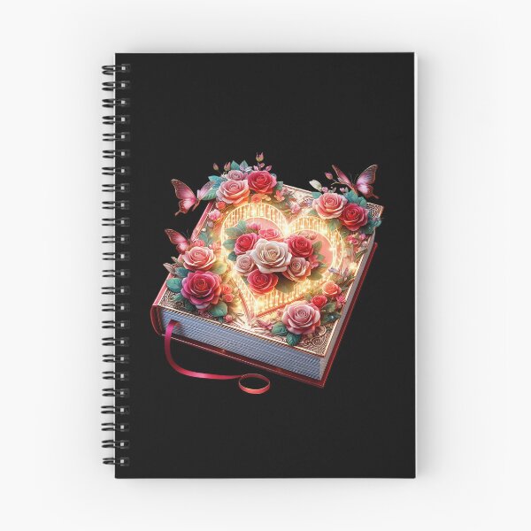 Item preview, Open Book With Flowers designed and sold by GlunmanStore.