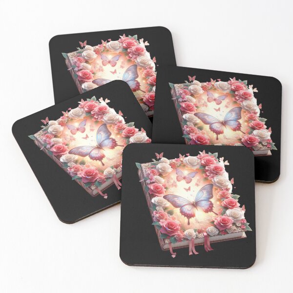 Item preview, Open Book With Flowers designed and sold by GlunmanStore.