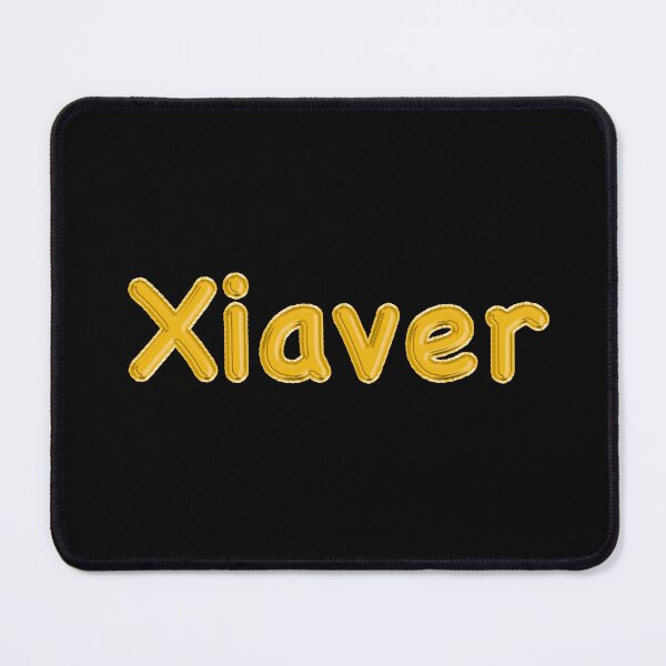 Item preview, Golden Balloon Xiaver Name Label (Black) designed and sold by NormadWorld.