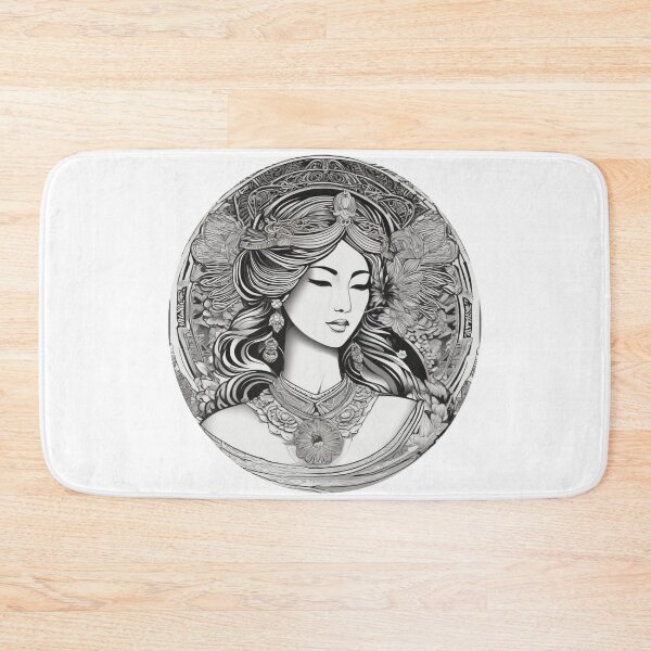 Item preview, a spiritual women at the mandala designed and sold by JangmiHorang.