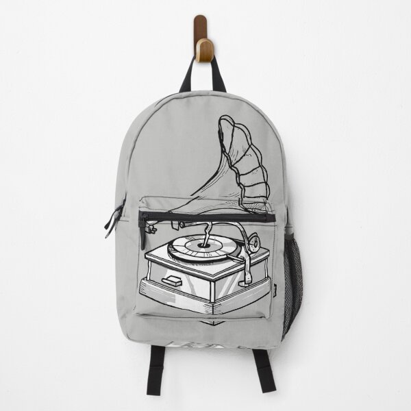 Item preview, Line art of a Gramophone designed and sold by design-you-love.