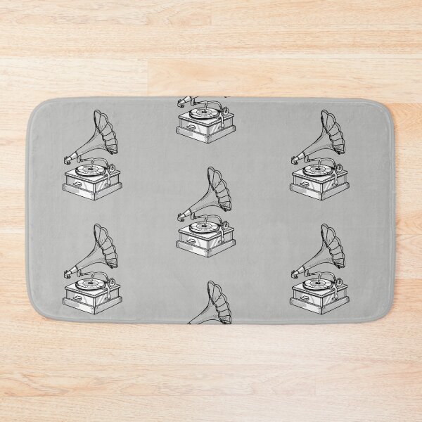 Item preview, Line art of a Gramophone designed and sold by design-you-love.