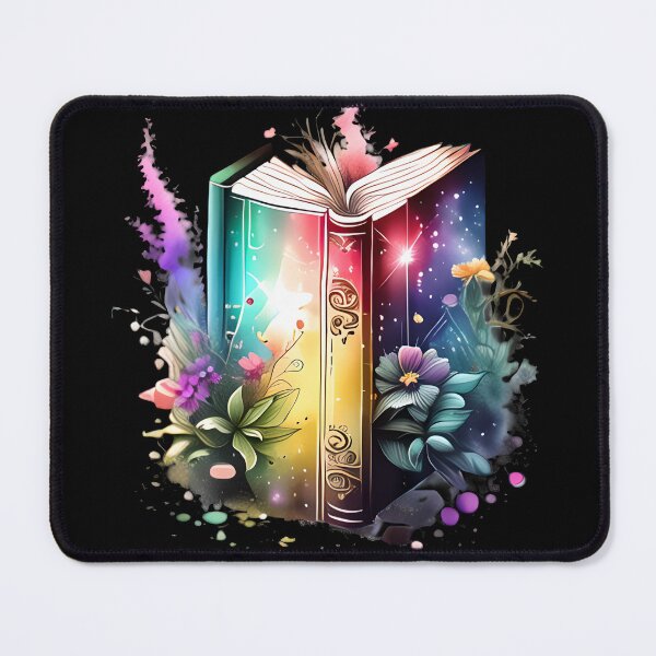 Item preview, Open Book With Flowers designed and sold by GlunmanStore.
