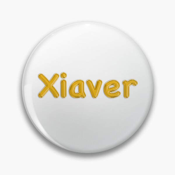 Item preview, Golden Balloon Xiaver Name Label designed and sold by NormadWorld.