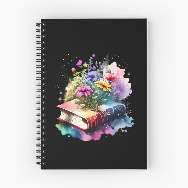 Item preview, Open Book With Flowers designed and sold by GlunmanStore.
