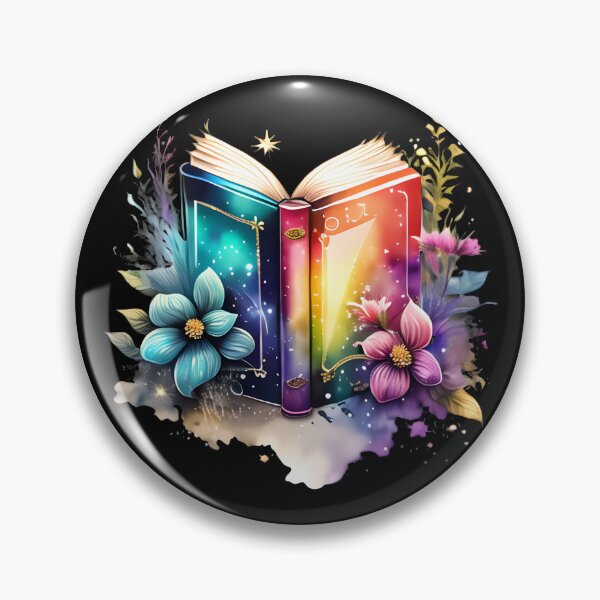 Item preview, Open Book With Flowers designed and sold by GlunmanStore.