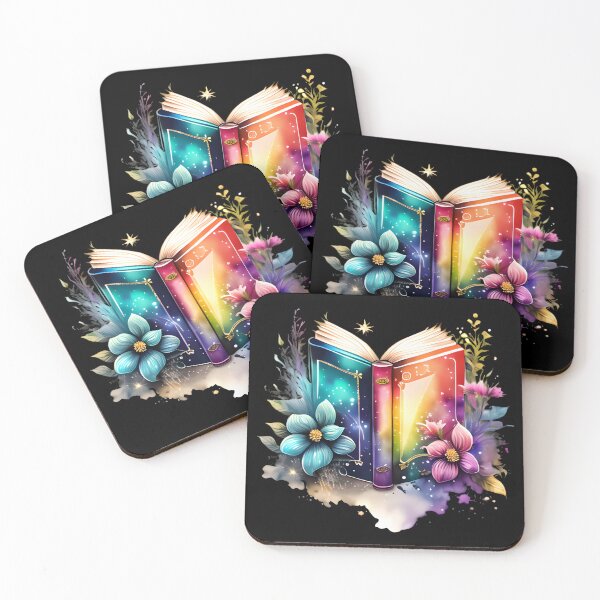 Item preview, Open Book With Flowers designed and sold by GlunmanStore.