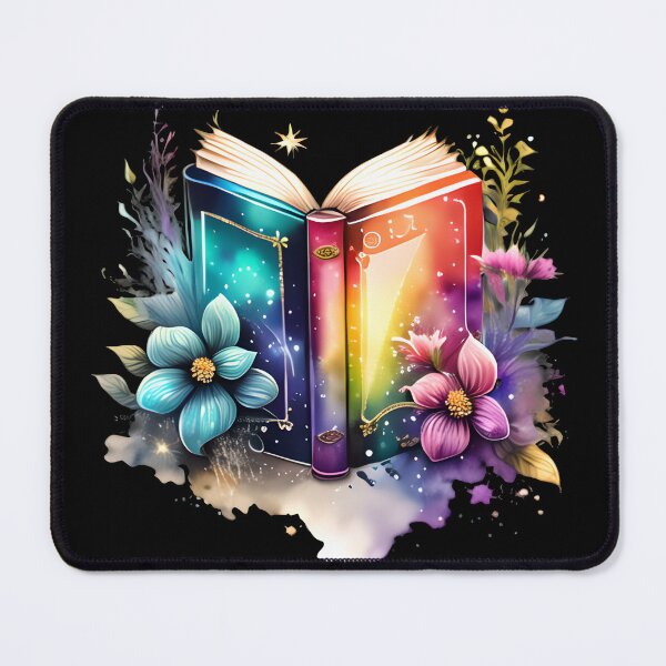 Item preview, Open Book With Flowers designed and sold by GlunmanStore.