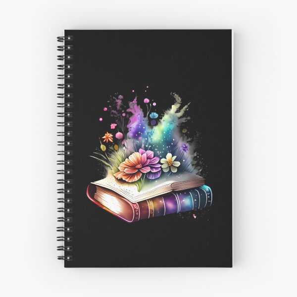 Item preview, Open Book With Flowers designed and sold by GlunmanStore.