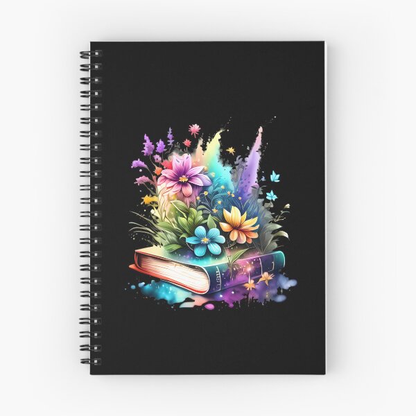 Item preview, Open Book With Flowers designed and sold by GlunmanStore.