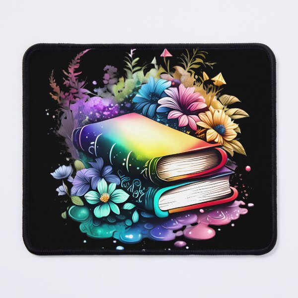 Item preview, Open Book With Flowers designed and sold by GlunmanStore.