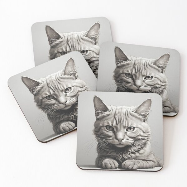 Item preview, Elegant White Cat designed and sold by CrookedS.