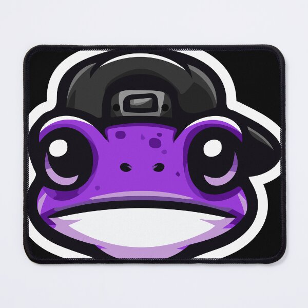 Item preview, Purple Frog - Phrog mascot head designed and sold by zvpol.