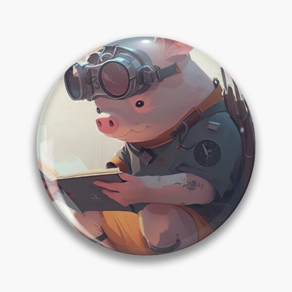 Item preview, Tech Wizard Pig designed and sold by Wallbreaker Pig.
