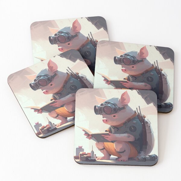 Item preview, Tech Wizard Pig designed and sold by Wallbreaker Pig.