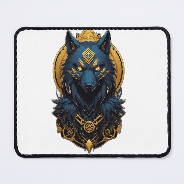 Item preview, golden wolf designed and sold by CeloneDesign69.