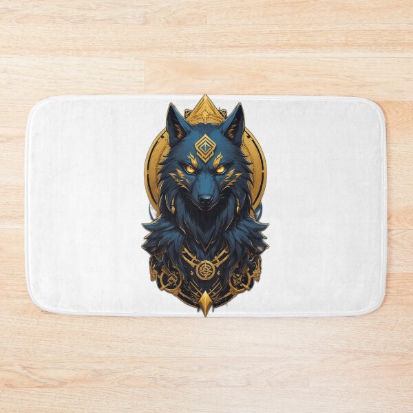 Item preview, golden wolf designed and sold by CeloneDesign69.