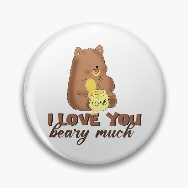 Item preview, I love you beary much  designed and sold by sanowerrr.